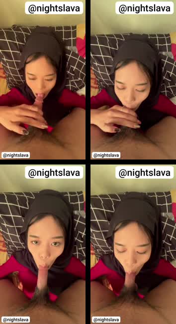 Kirain, lembut, kalem ehh ternyata bringas juga nih dedek ukhti
