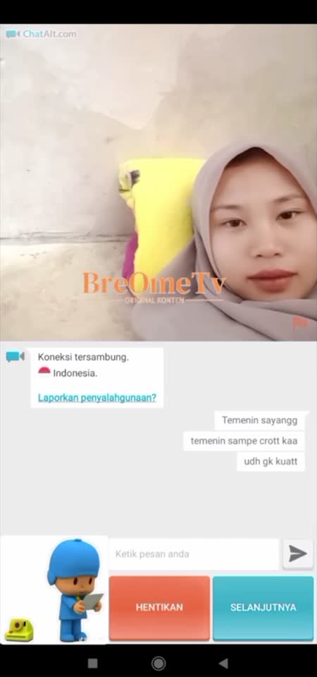 Enaknya coli sambil diliatin ukhti cantik